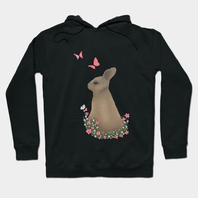 Hase im Klee Hoodie by Blumchen